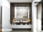 Проект будинку ARCHON+ Будинок в аурорах візуалізація ванни (візуалізація 1 від 4)