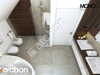Проект дома ARCHON+ Дом в аурорах визуализация ванной (визуализация 1 вид 1)