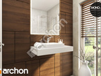 Проект будинку ARCHON+ Будинок в аурорах візуалізація ванни (візуалізація 3 від 1)