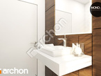 Проект будинку ARCHON+ Будинок в аурорах візуалізація ванни (візуалізація 3 від 2)