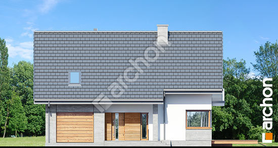 Передний фасад Дом в аурорах