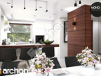Проект будинку ARCHON+ Будинок в аурорах денна зона (візуалізація 1 від 2)