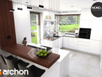 Проект будинку ARCHON+ Будинок в аурорах денна зона (візуалізація 1 від 11)