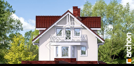 Боковой фасад Дом в рододендронах 6 (Г2) вер.2