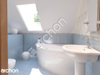 Проект дома ARCHON+ Дом в рододендронах 6 (Г2) вер.2 визуализация ванной (визуализация 4 вид 1)