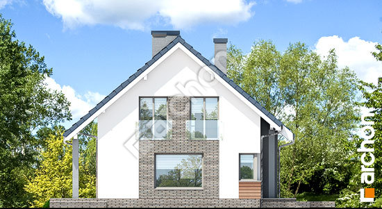 Бочний фасад Будинок в гейджею (Г2П)