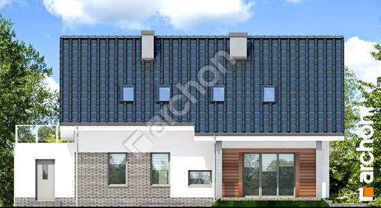 Дворовой фасад Дом в гейджее (Г2П)