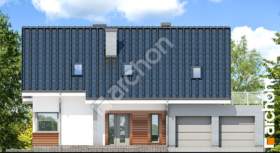 Передний фасад Дом в гейджее (Г2П)