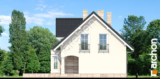 Бочний фасад Будинок в авокадо 2