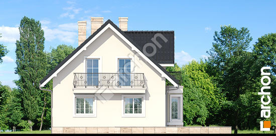 Бочний фасад Будинок в авокадо 2