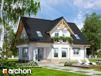 Проект будинку ARCHON+ Будинок в журавлині (П) вер.2 стилізація 2