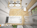 Проект дома ARCHON+ Дом под красной рябиной 7 вер.2 визуализация ванной (визуализация 3 вид 4)
