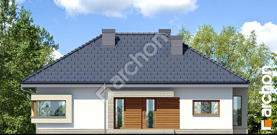 Передній фасад Будинок під червоною горобиною 7 вер.2