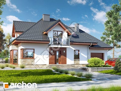 Проєкт будинку ARCHON+ Будинок в нектаринах 2 (Н) 