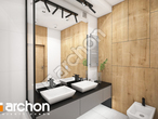 Проект дома ARCHON+ Дом в альвах 3 (Г2E) ВИЭ визуализация ванной (визуализация 3 вид 2)