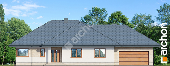 Передній фасад Будинок в альвах 3 (Г2E) ВДЕ