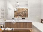 Проект дома ARCHON+ Дом в навлоциях 6 (Г2) визуализация ванной (визуализация 3 вид 1)