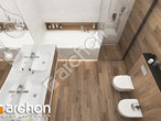 Проект дома ARCHON+ Дом в навлоциях 6 (Г2) визуализация ванной (визуализация 3 вид 4)