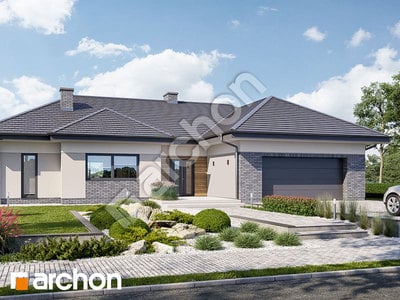 Проєкт будинку ARCHON+ Будинок в навлоціях 6 (Г2) 