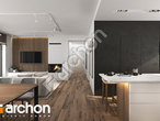 Проект будинку ARCHON+ Будинок в навлоціях 6 (Г2) денна зона (візуалізація 1 від 2)
