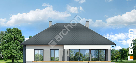 Дворовой фасад  Дом в подснежниках 2 (Г2)