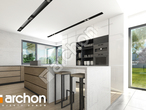 Проект будинку ARCHON+ Будинок в підсніжниках 2 (Г2) візуалізація кухні 1 від 2