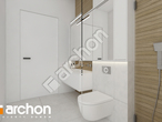 Проект будинку ARCHON+ Будинок в підсніжниках 2 (Г2) візуалізація ванни (візуалізація 3 від 4)