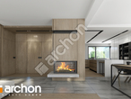 Проект будинку ARCHON+ Будинок в підсніжниках 2 (Г2) денна зона (візуалізація 1 від 3)