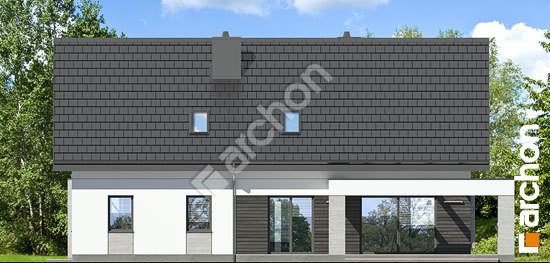 Дворовой фасад Дом в гвоздиках (Г2А)