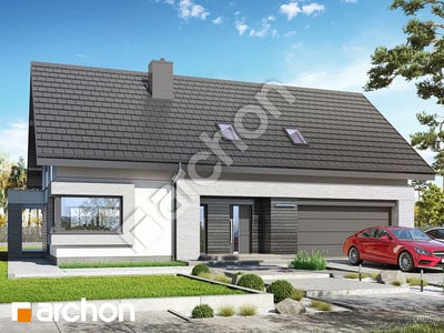 Проект дома ARCHON+ Дом в гвоздиках (Г2А) 