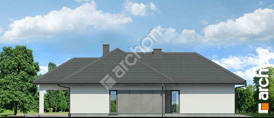 Бочний фасад Будинок в барбарисах 3 (Г2Е)