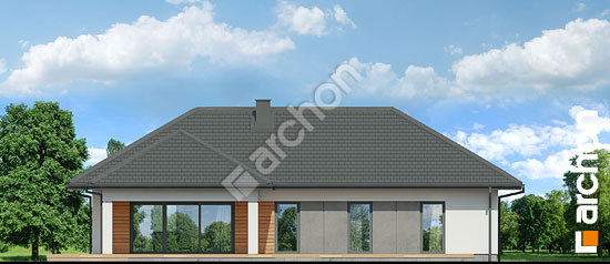 Дворовий фасад Будинок в барбарисах 3 (Г2Е)