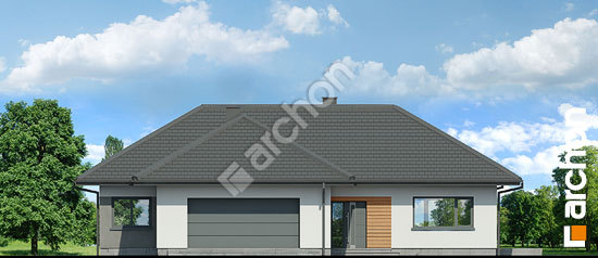 Передній фасад Будинок в барбарисах 3 (Г2Е)