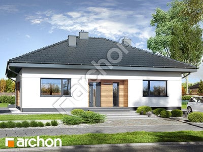 Проект дома ARCHON+ Дом в сантанах 