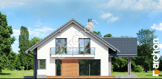 Бочний фасад Будинок в аурорах 7 (Е)