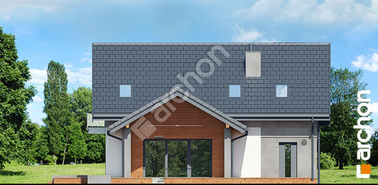 Дворовий фасад Будинок в аурорах 7 (Е)