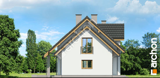 Бочний фасад Будинок в лантані 2 вер.2