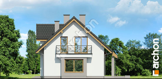 Боковой фасад Дом в лантанах 2 вер.2