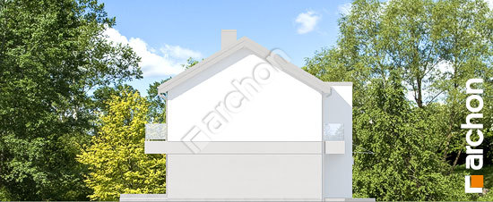 Боковой фасад Дом при сквере 3 (Р2БА)