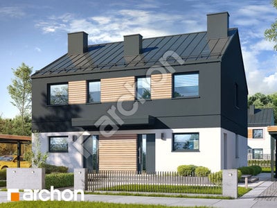 Проєкт будинку ARCHON+ Будинок в рівіях 15 (Р2) 