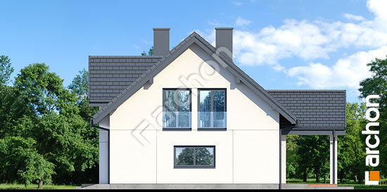 Боковой фасад Дом в коммифорах 7