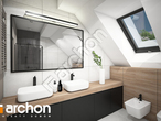 Проект будинку ARCHON+ Будинок в комміфорах 7 візуалізація ванни (візуалізація 3 від 1)