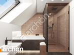 Проект будинку ARCHON+ Будинок в комміфорах 7 візуалізація ванни (візуалізація 4 від 3)