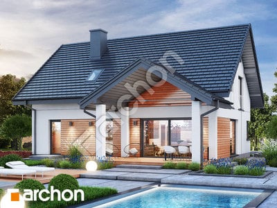 Проект дома ARCHON+ Дом в коммифорах 7 