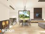 Проект дома ARCHON+ Дом в коммифорах 7 дневная зона (визуализация 1 вид 8)