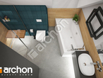 Проект будинку ARCHON+ Будинок в брусниці (Н) візуалізація ванни (візуалізація 3 від 4)