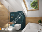 Проект дома ARCHON+ Дом в бруснике (Н) визуализация ванной (визуализация 3 вид 2)