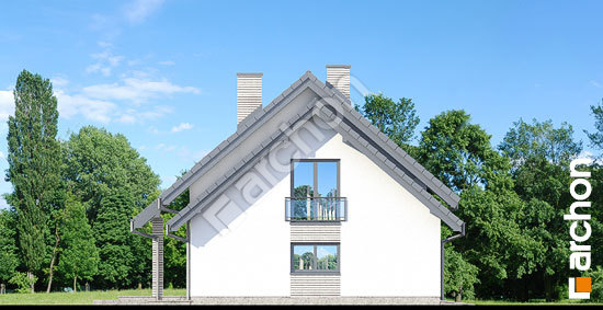 Боковой фасад Дом в малиновках 3