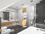 Проект дома ARCHON+ Дом в айдаредах 11 (Г2) визуализация ванной (визуализация 3 вид 3)