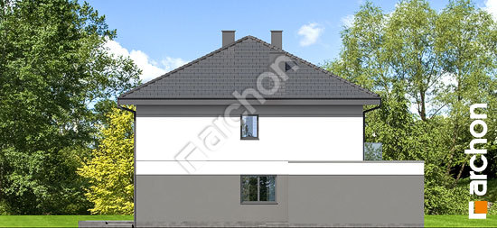 Боковой фасад Дом в тунбергиях 5 (ГБ)